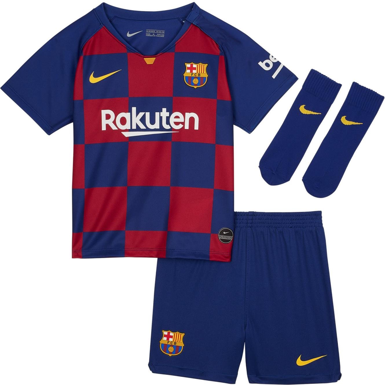 Camiseta Nike Barcelona 2019/20 Home set Baby 11teamsports.es