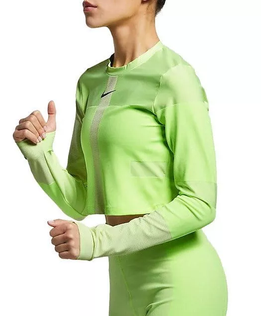 Dámský pletený běžecký top Nike Tech