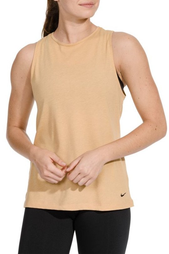 Tank top Nike W NK DRY TANK STUDIO OPEN 