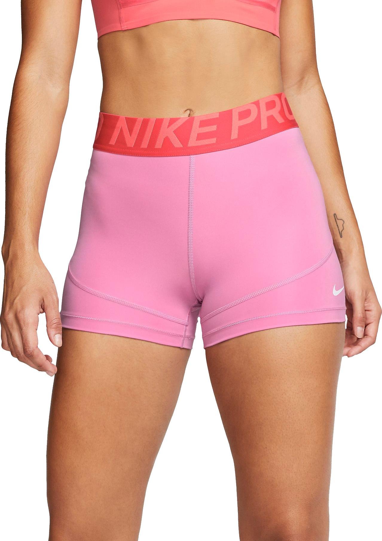 nike pro shorts rosa