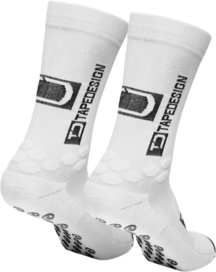 Tapedesign Active Pro Sokken, ks, Wit