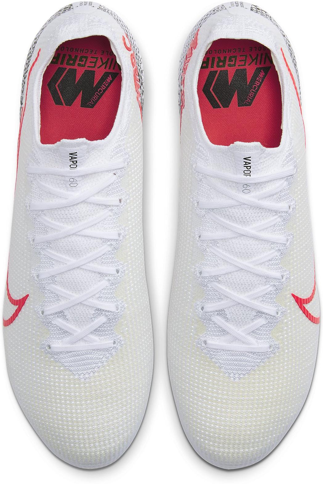 Nike Mercurial Vapor 13 Elite FG White Laser Crimson Men's -  AQ4176-160/AQ4176-161 - US