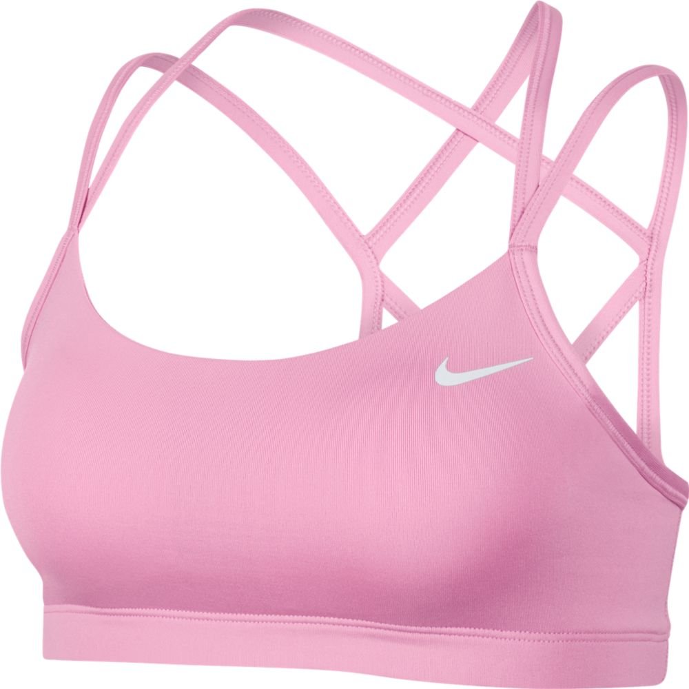 Nike Pink Favorites Strappy Sports Bra Nike