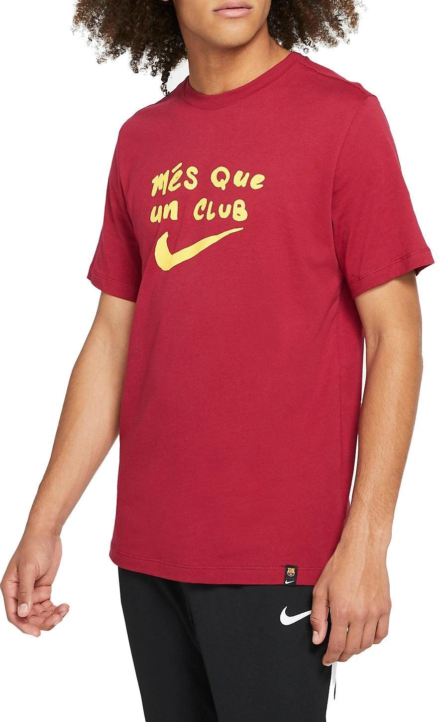 Pánské tričko s krátkým rukávem Nike FC Barcelona Evergreen Tagline