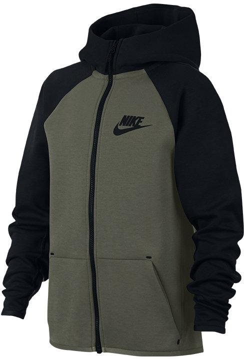 Nike B NSW TCH FLC FZ ESSENTIALS Kapucnis kabát