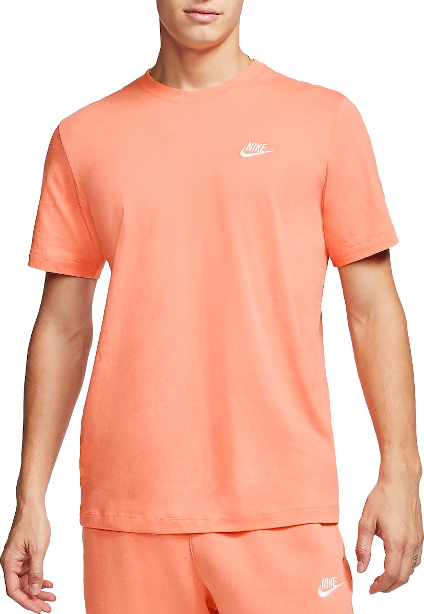nike club t shirt orange