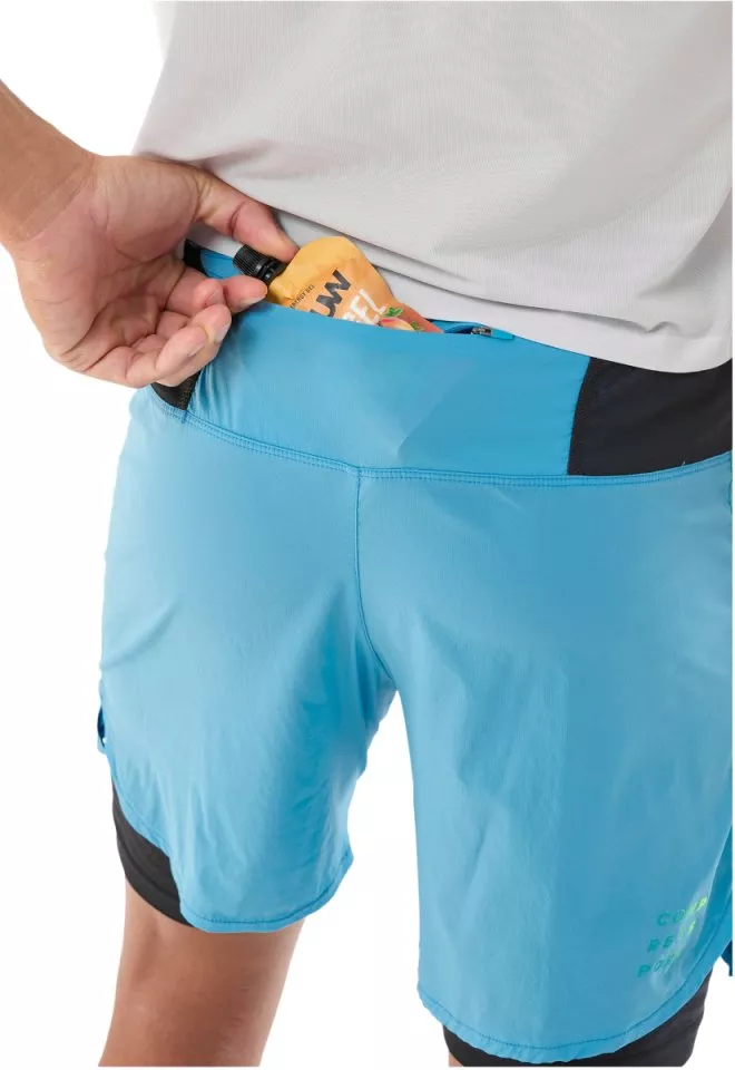 Calções Compressport TRAIL RACING 2-IN-1 SHORT M