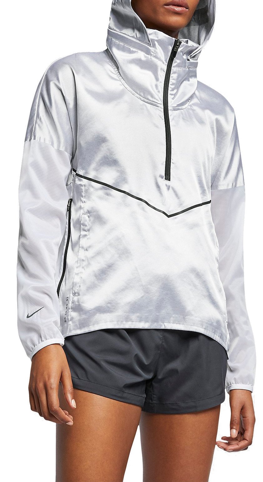 Dámská běžecká bunda s kapucí Nike Rain Tech Pack
