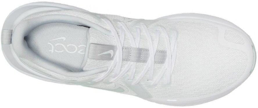 nike running legend react sneakers in black and white