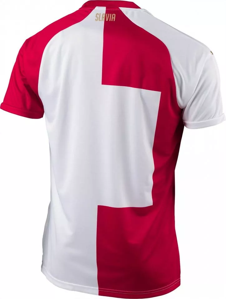 SK Slavia Praha Soccer Jersey Home Replica 2021/22