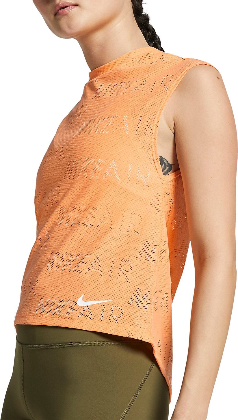 Dámský běžecký top s krátkým rukávem Nike Air