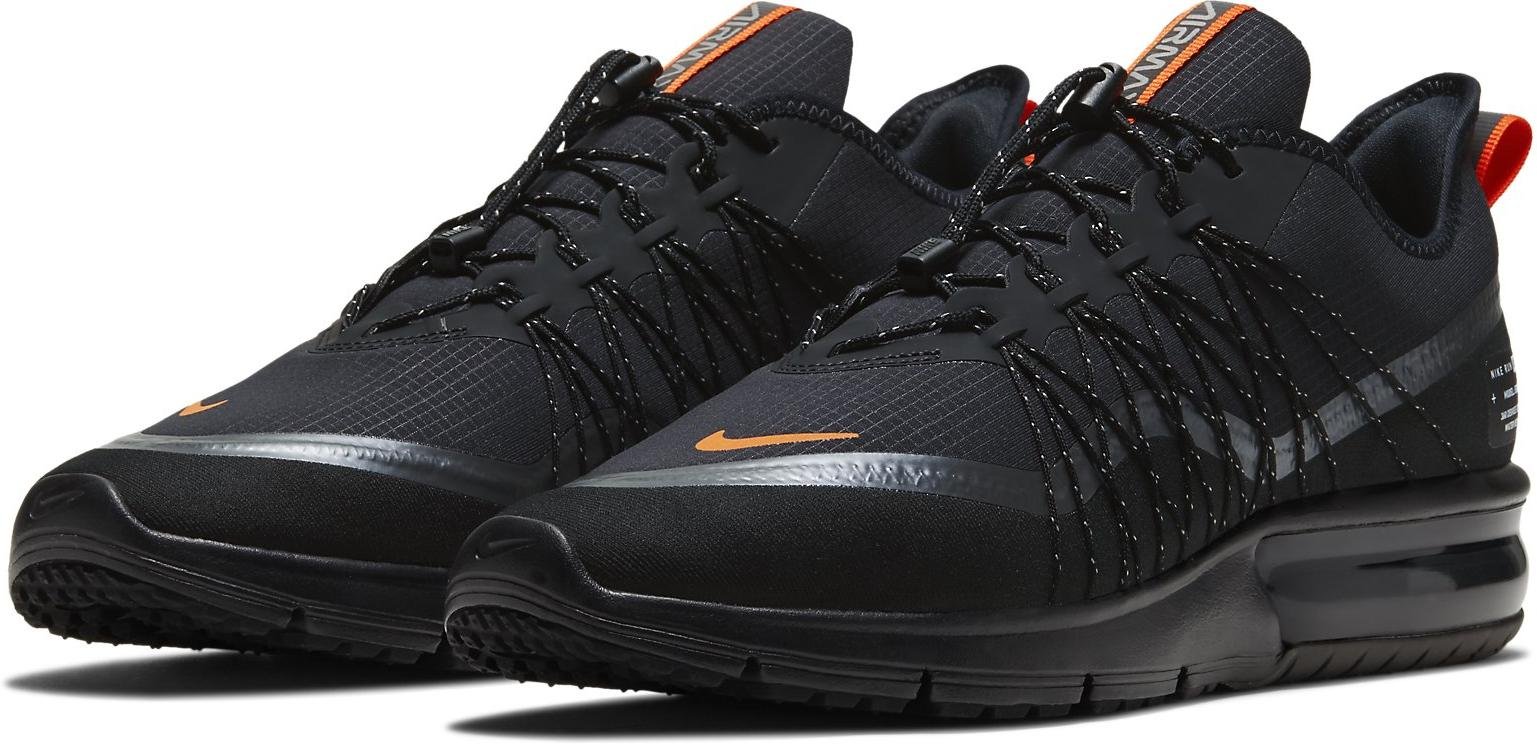 Nike air max cheap sequent 4 shield black