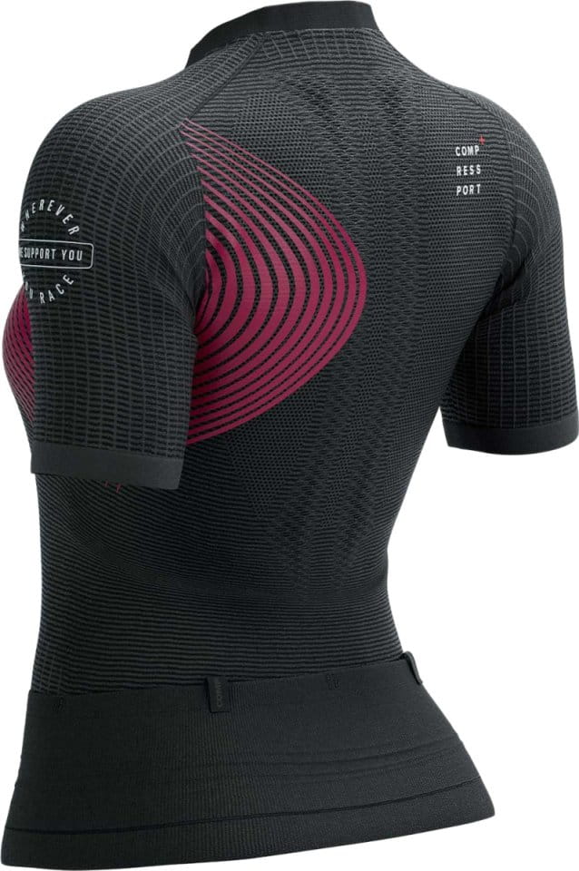 COMPRESSPORT TRAINING SS TSHIRT M SODALITE/PRIMEROSE - T-shirt running
