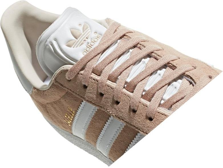 adidas gazelle silver green womens gazelle w ash pearl s18/ftwr white/linen – Footway.com main image 1