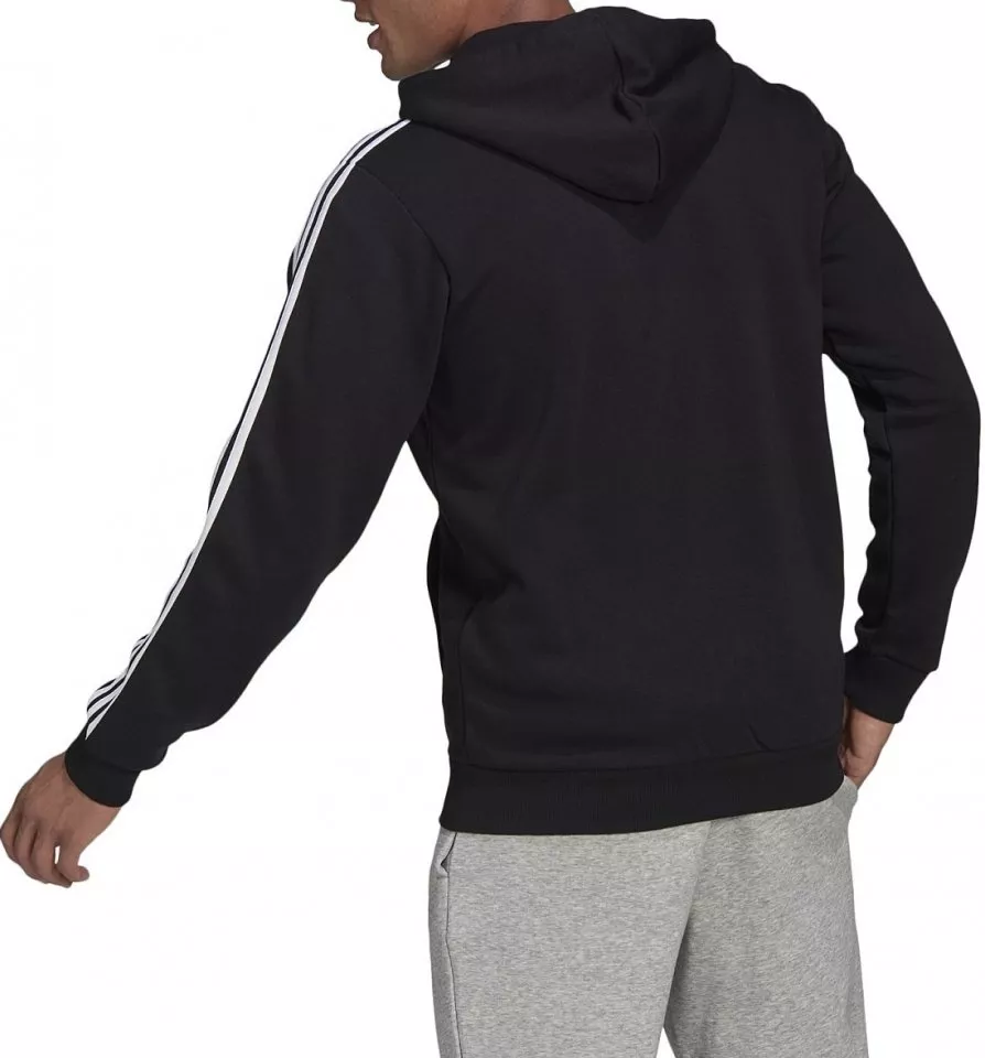 Sweatshirt com capuz adidas final Sportswear Essentials 3-Stripes FZ Bluza