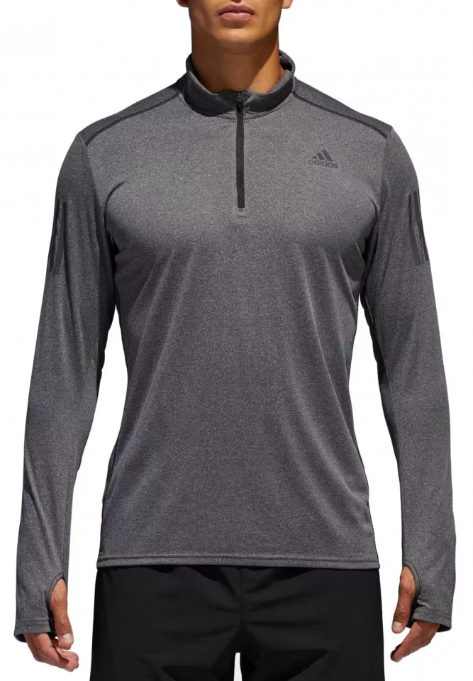 Long-sleeve T-shirt adidas Running Response 1/2 Zip - Top4Running.com