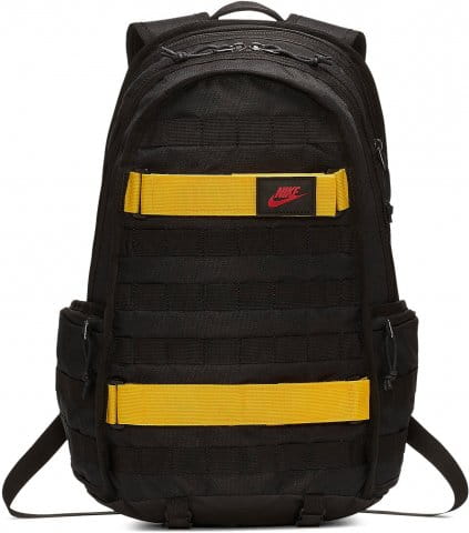 yellow backpack nike