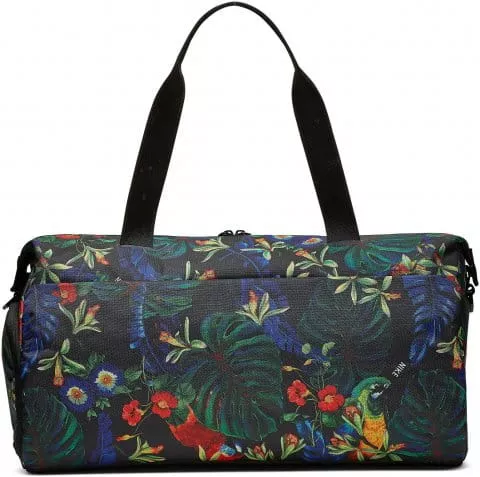 nike floral duffle bag