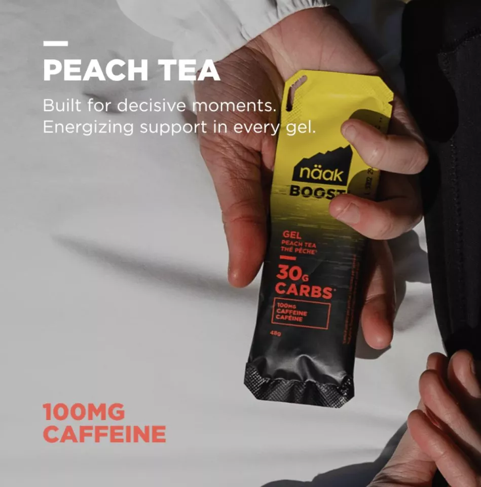 Energetski gelovi Näak Boost Energy Peach Tea 12 x 48 g