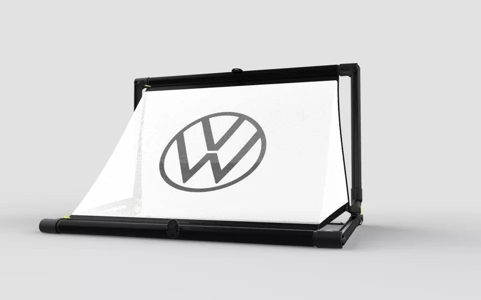 Fodboldmål Bazookagoal VW 150x90 cm Custom logo