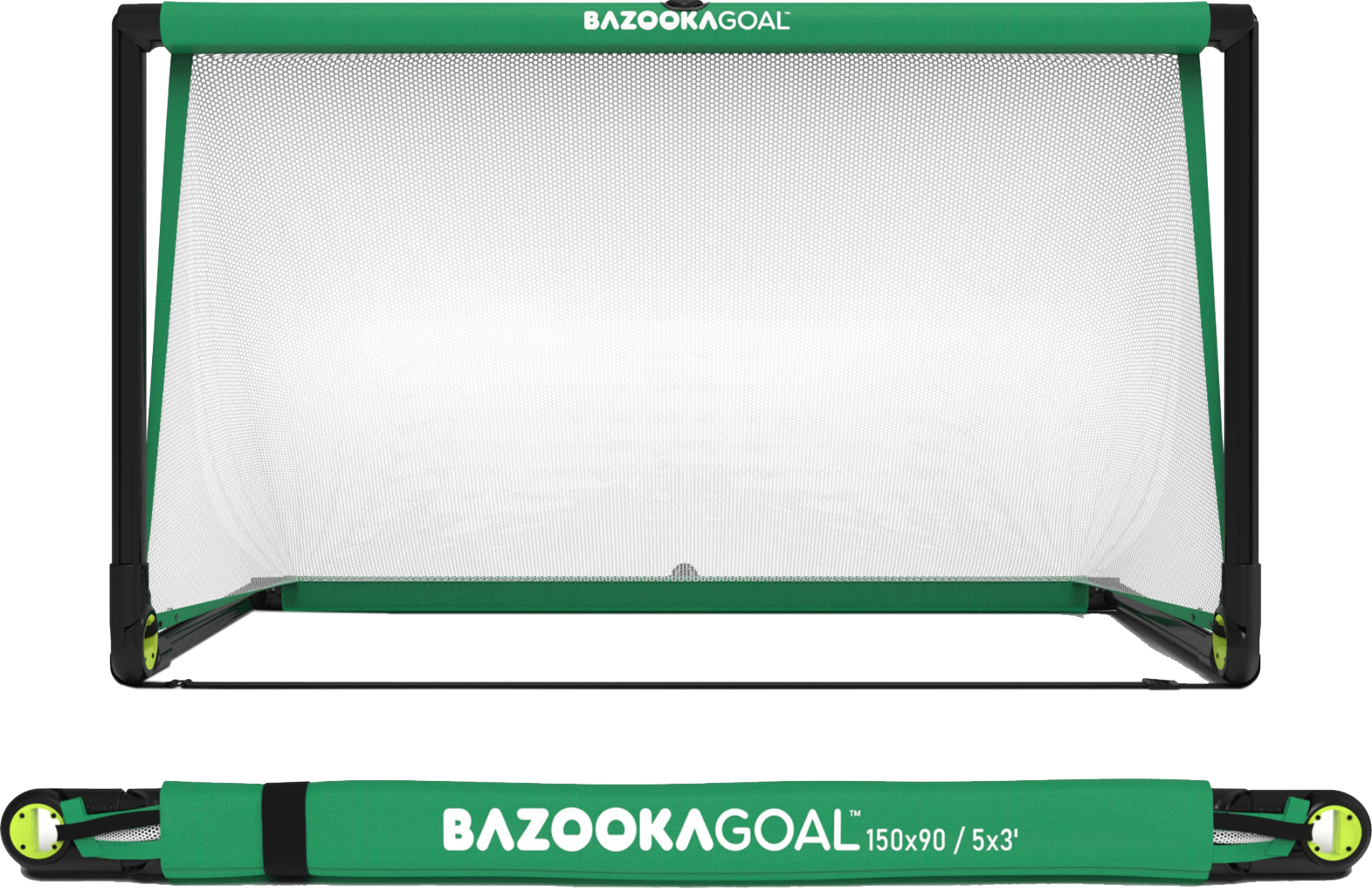 Nogometni gol BAZOOKAGOAL Teleskoptor 150x90 cm