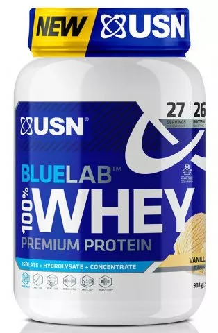 BlueLab 100% Whey Premium Protein vanilka 908g