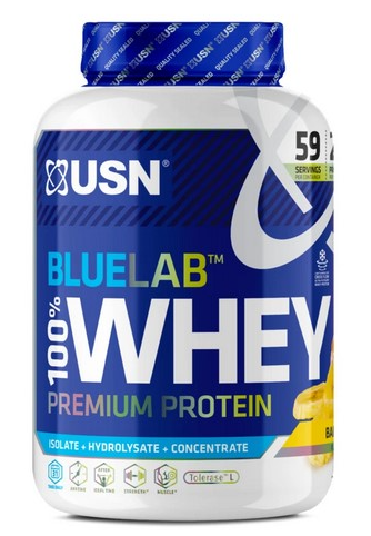 BlueLab 100% Whey Premium Protein banana 2kg