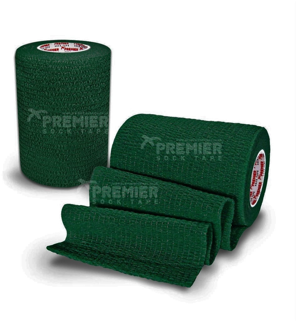 Premier Sock Tape BOX PRO-WRAP 75mm - DARK Green Szalag