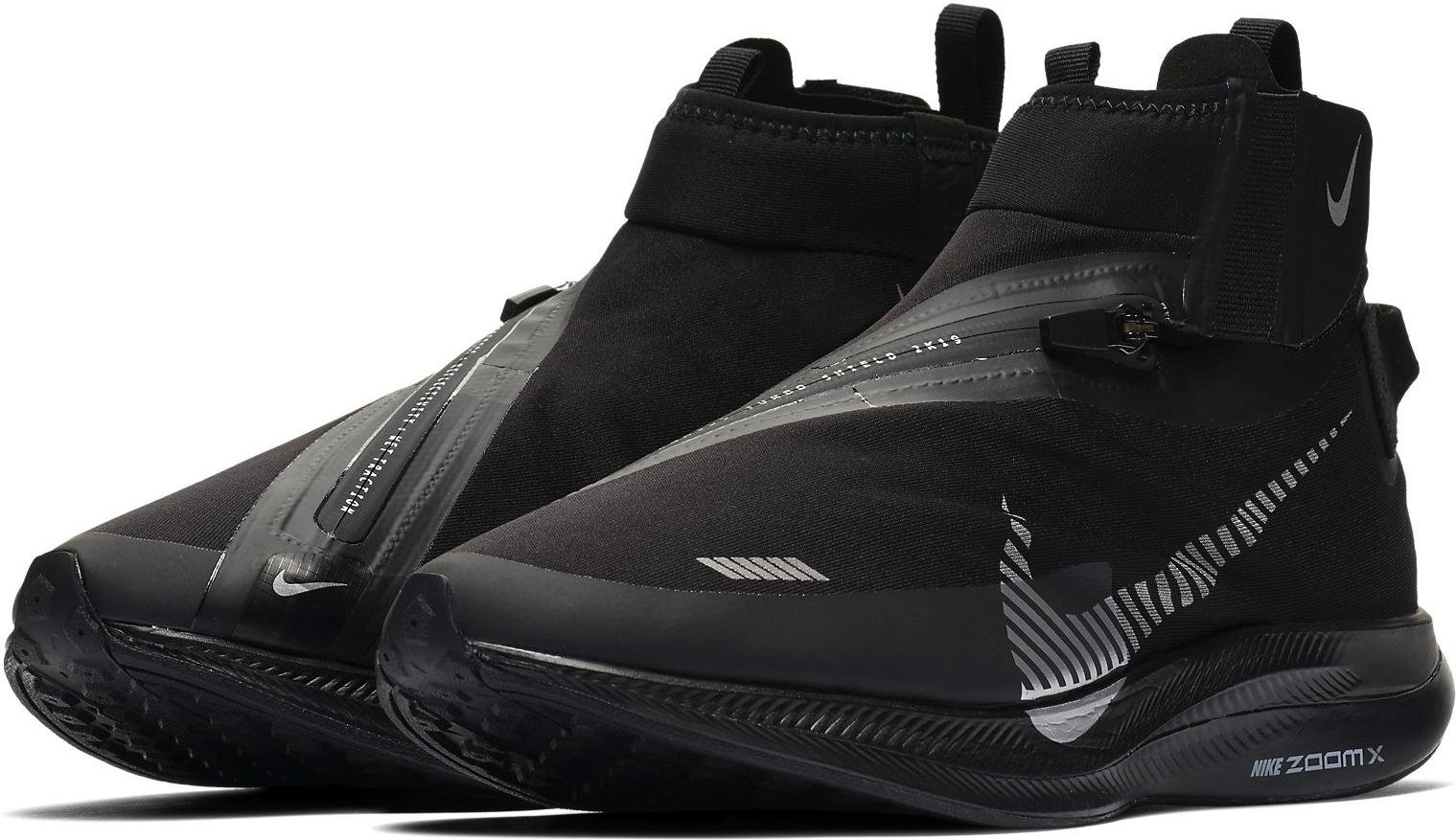 black zoom pegasus turbo shield wp sneakers