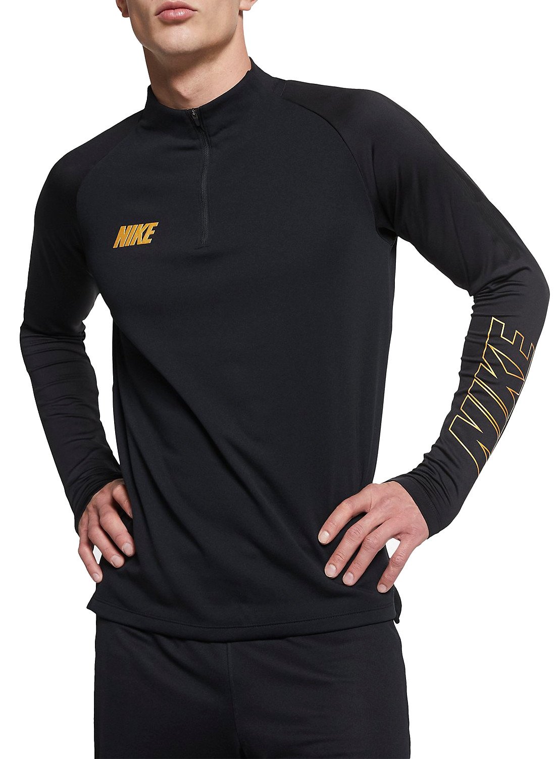 Langarm-T-Shirt Nike M NK DRY SQD DRIL TOP 19