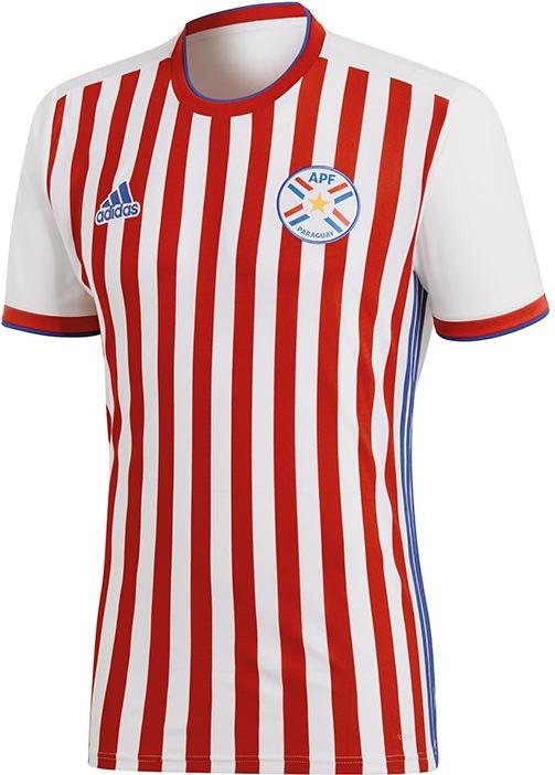 Camiseta adidas paraguay home wm 2018