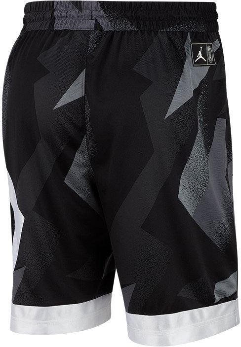 Jordan Paris Saint-Germain Mens Basketball Shorts BQ8378-010 Black  White-Size L