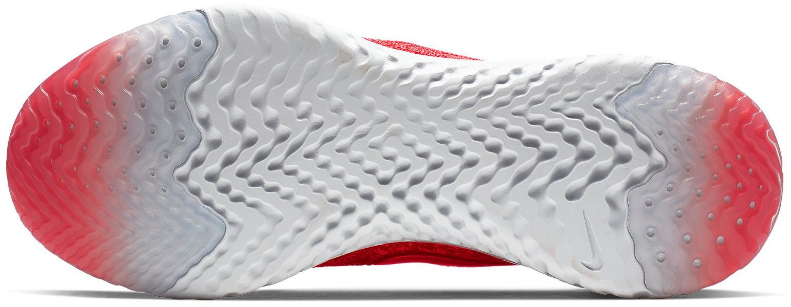 nike epic react red sole