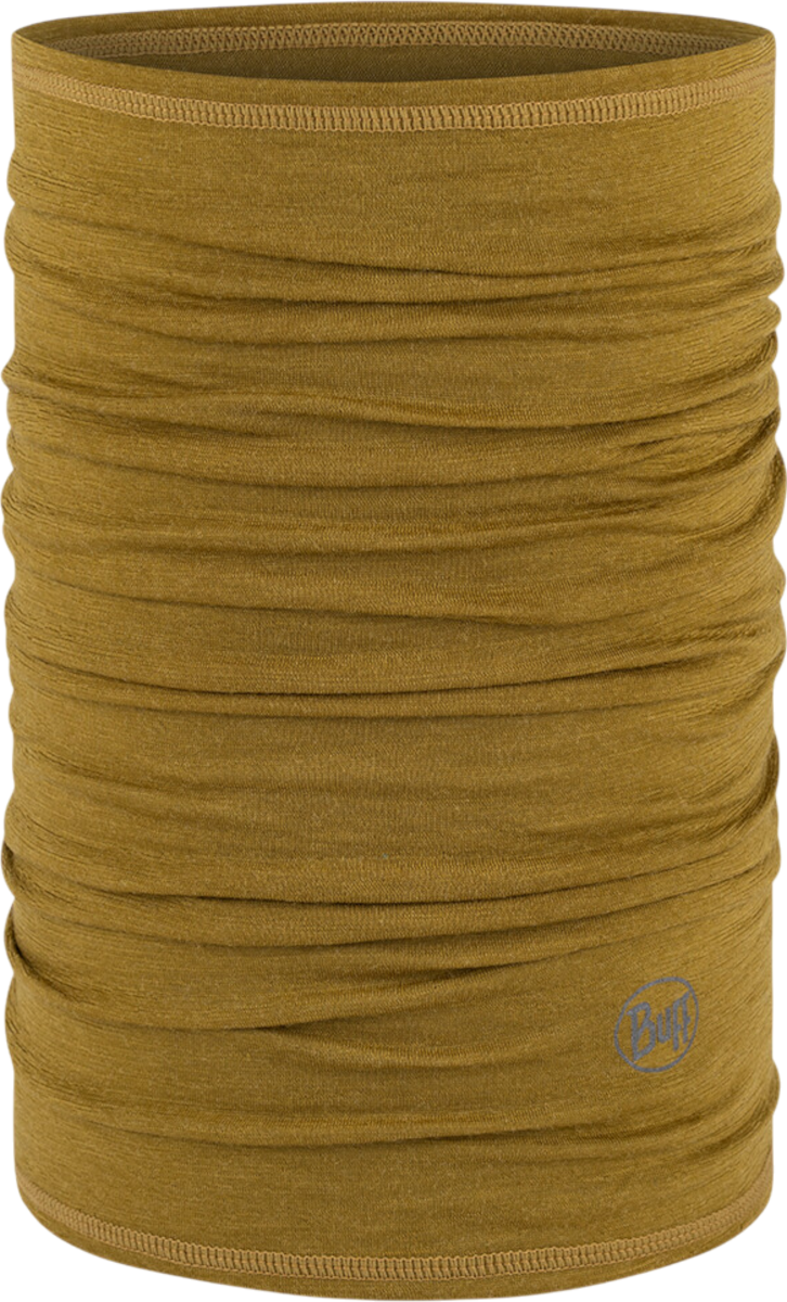 BUFF Merino Lightweight Nek verwarmer, Universele maat, Bruin
