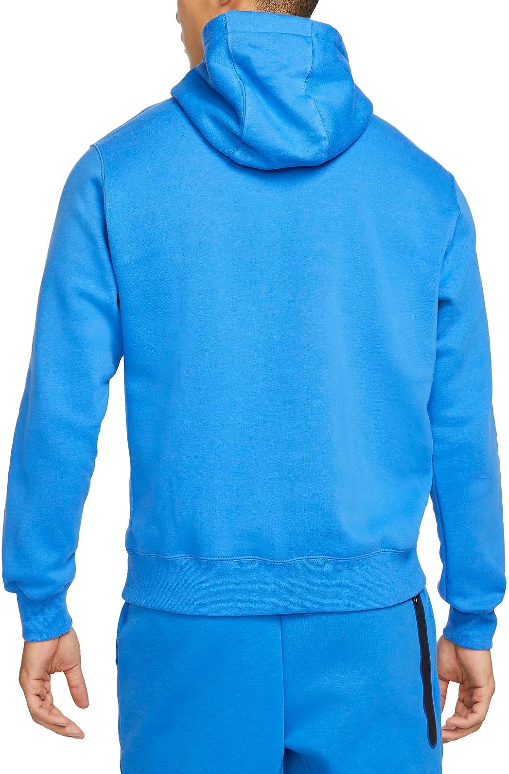 Nike Sportswear Club. Men's Fleece Pullover Hoodie - Blue. Size: XL