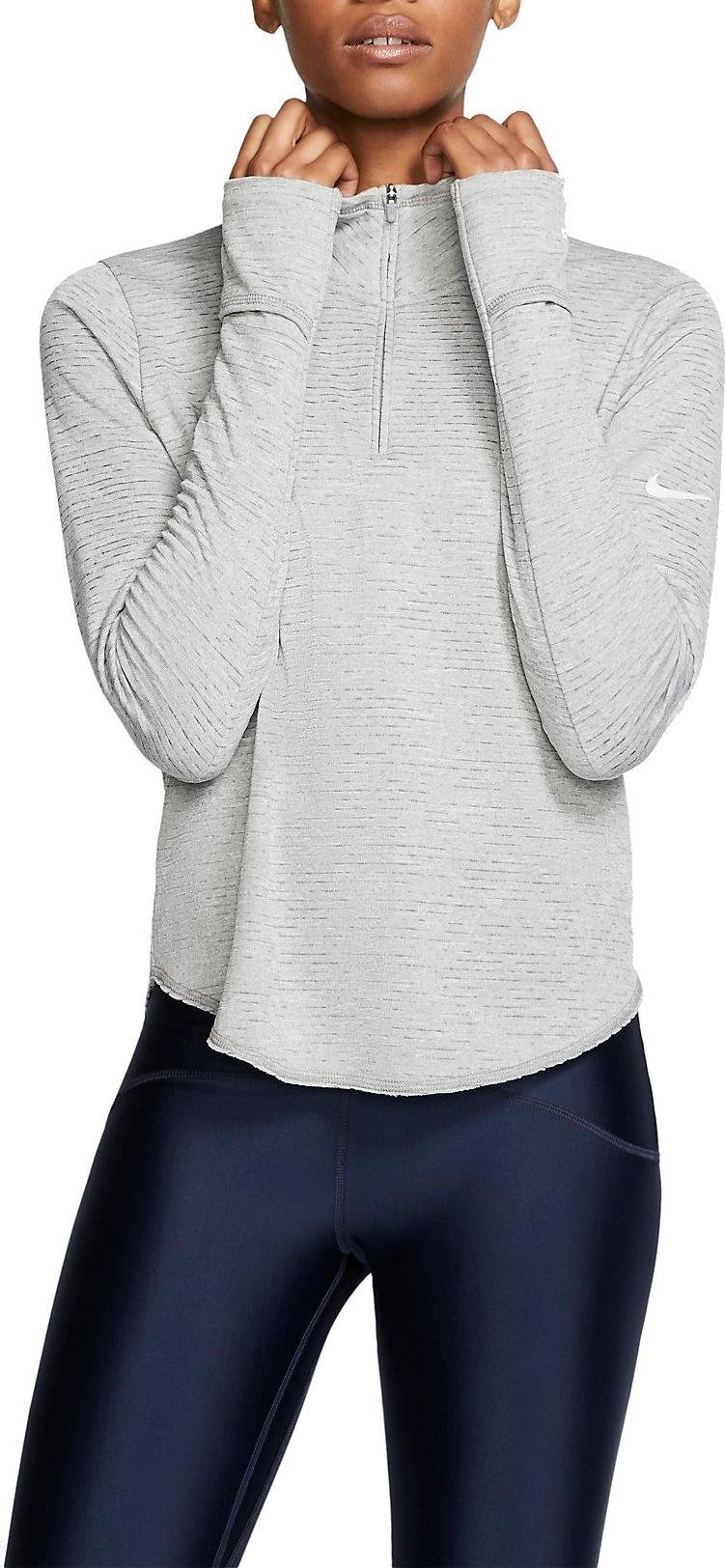 Tričko s dlhým rukávom Nike W NK SPHR ELMNT TOP HZ