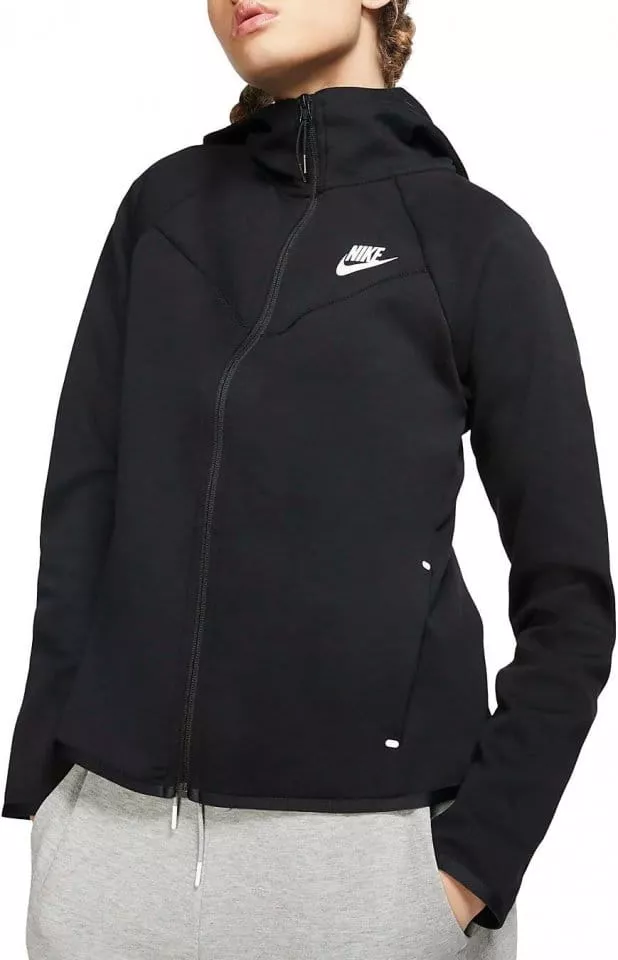Hooded sweatshirt Nike W NSW TCH FLC WR HOODIE FZ - Top4Running.com