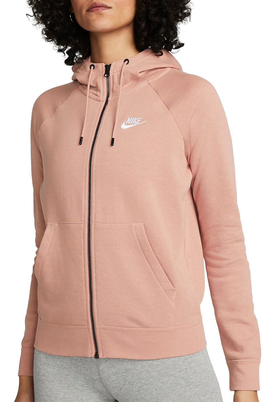 Dámská flísová mikina s kapucí Nike Sportswear Essential
