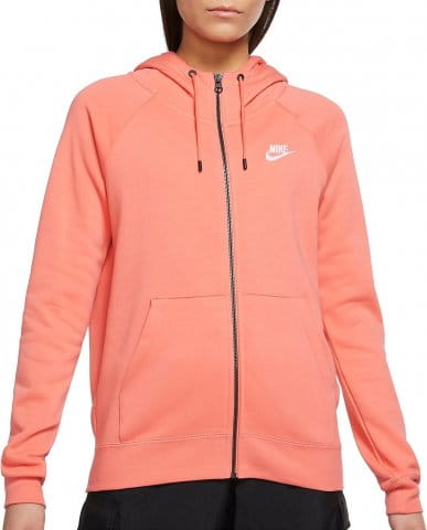 zip up orange moletom com capuz