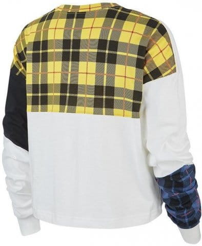 plaid nike sweater