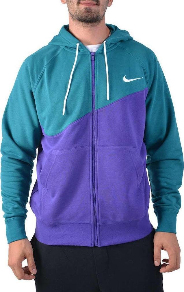 Pánská mikina s kapucí Nike Sportswear Swoosh Full-Zip