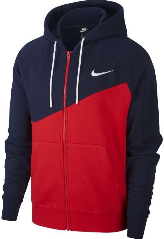 Hanorac cu gluga Nike M NSW SWOOSH HOODIE FZ FT