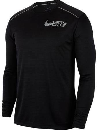 Long-sleeve T-shirt Nike M NK DF MILER LS FLASH NV