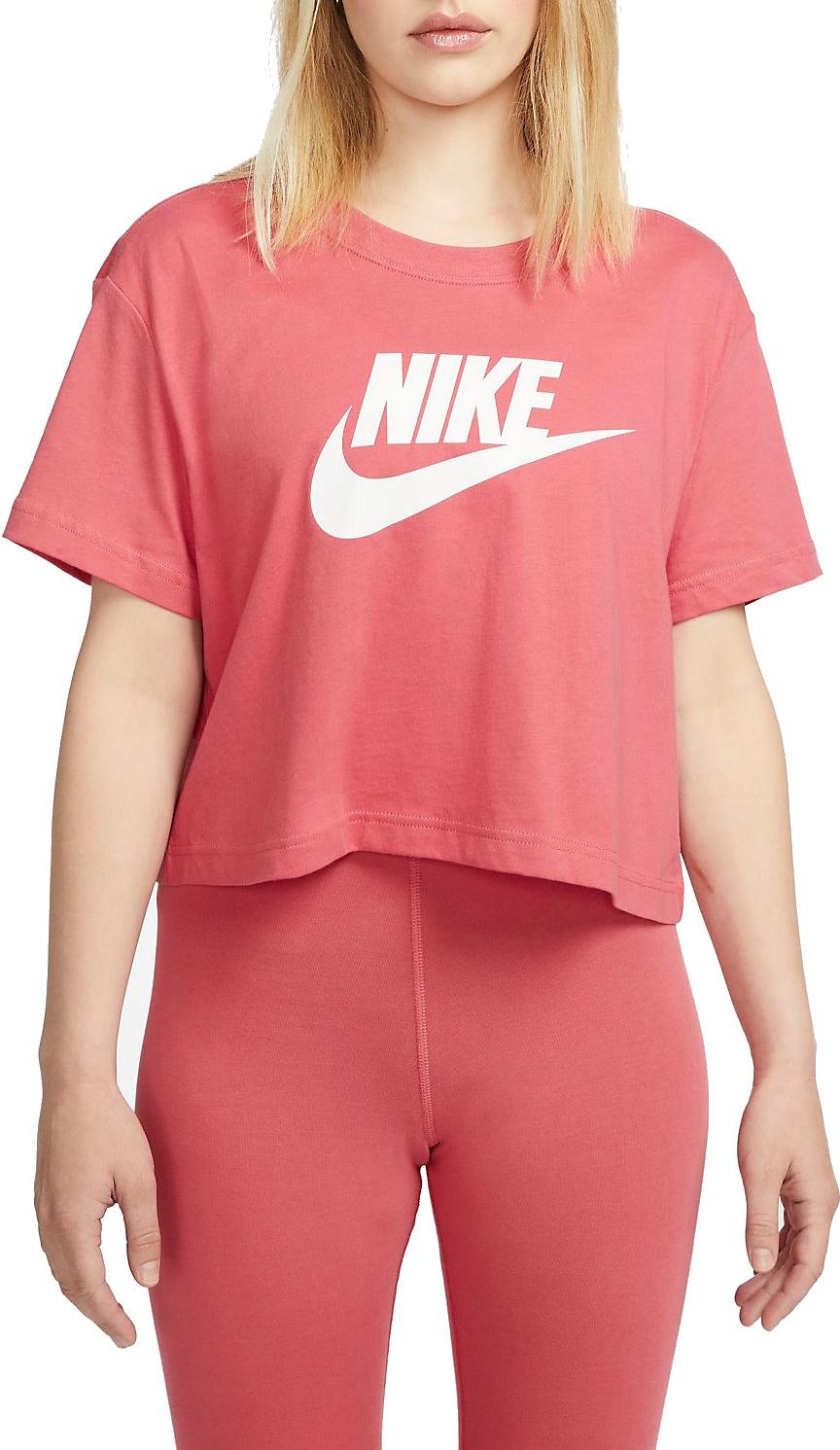 T-shirt Nike femme TEE ESSNTL CRP ICN FTR