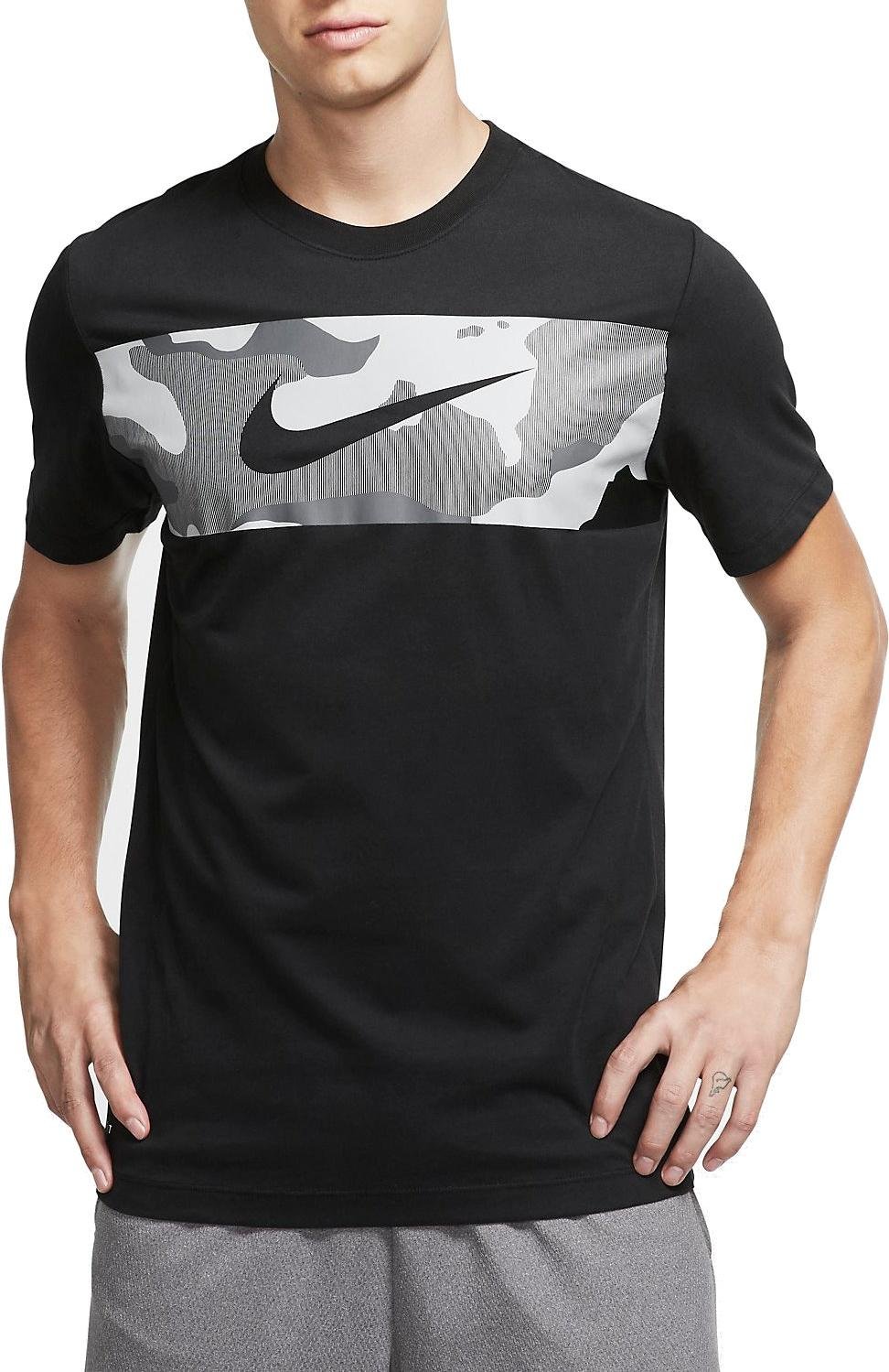 Pánské tréninkové tričko Nike Dri-FIT Camo