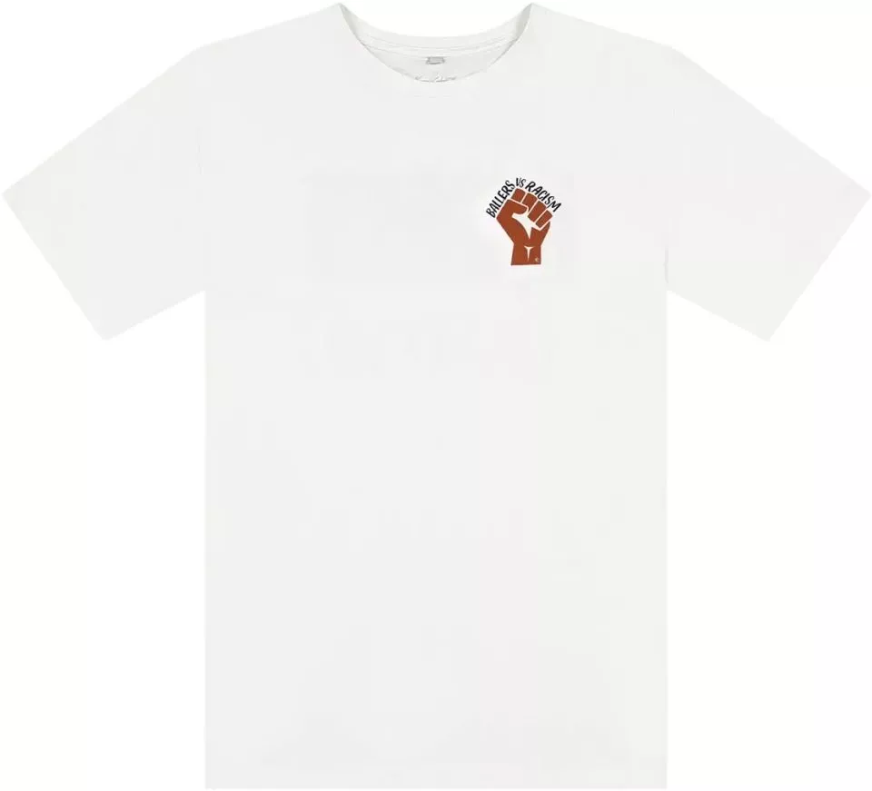 T-shirt Kickz Ballers vs Racism Statement