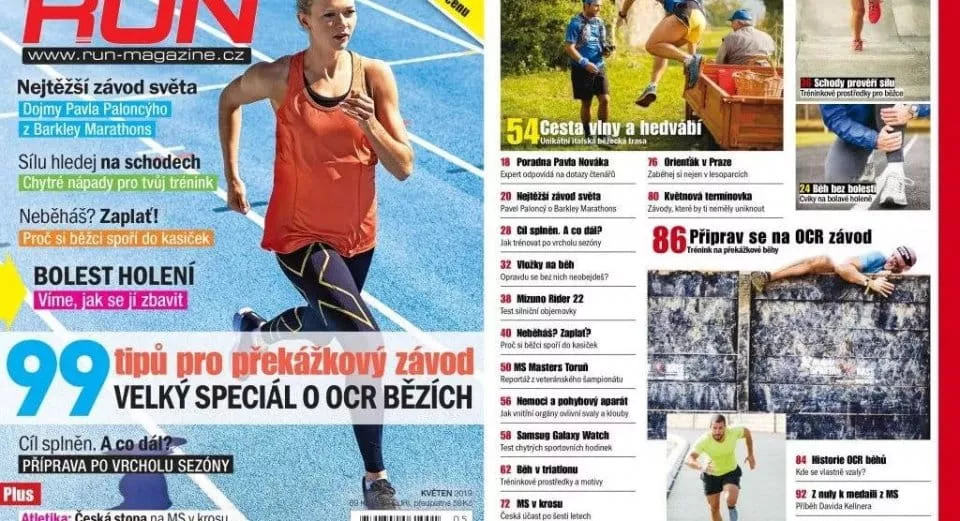 Zeitschrift Top4Running Časopis RUN - 5/2019