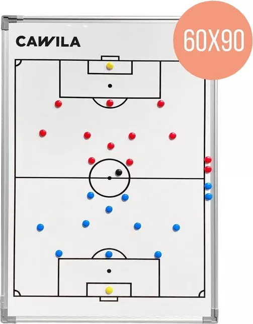 Taktická tabuľa Cawila Football Tactics Board 60x90 cm – Magnetic