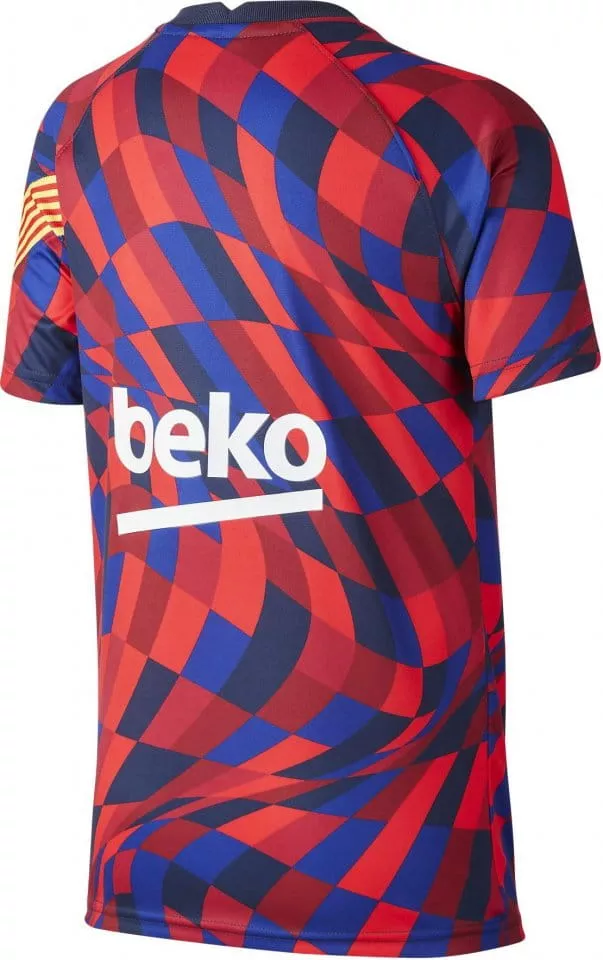 Fotbalové tričko s krátkým rukávem pro větší děti Nike FC Barcelona