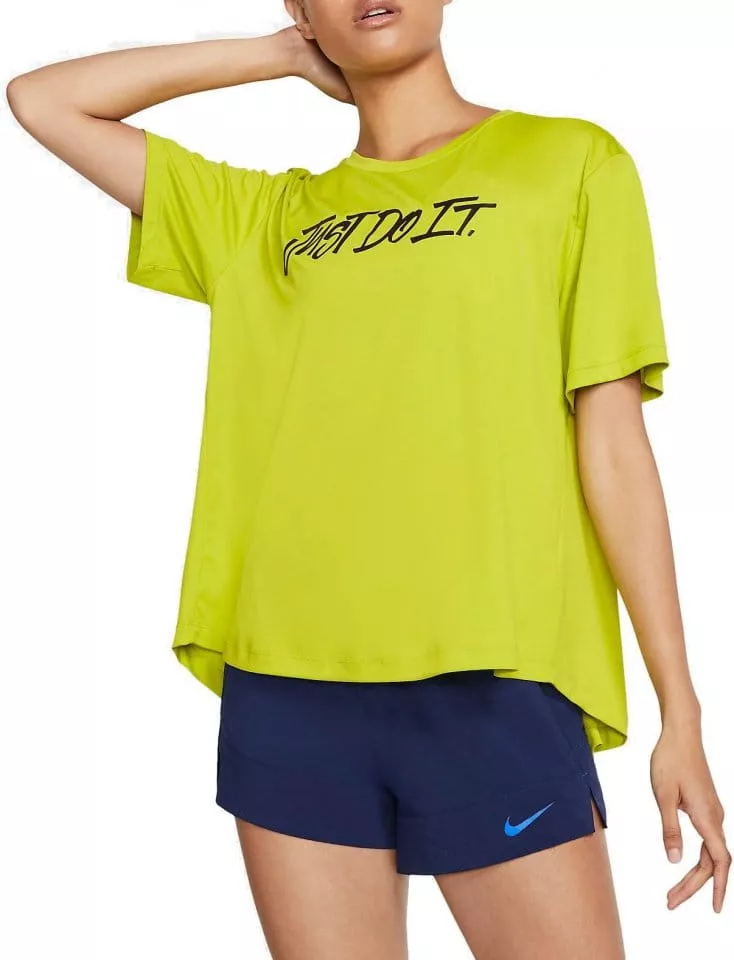 Dámský tréninkový top s krátkým rukávem Nike Dri-FIT Elevated